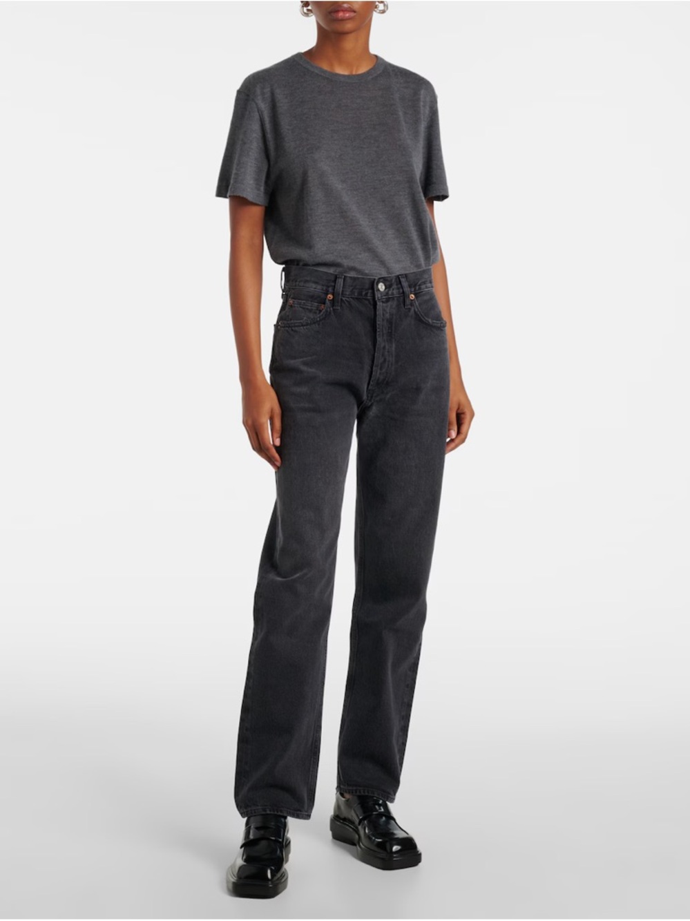 AGOLDE 90'S Pinch Waist High Rise Straight